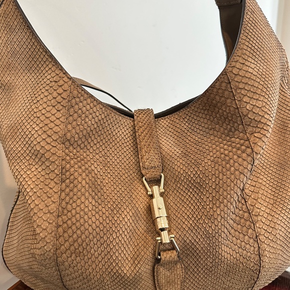 Gucci Jackie python handbagr - Picture 2 of 6